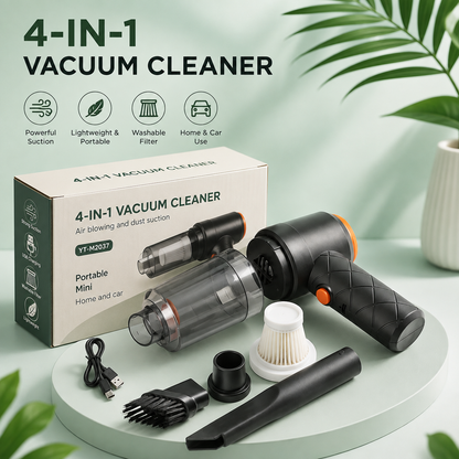 Vacuum Cleaner 4-In-1 Car Handheld Wireless Vacuum Cleaner