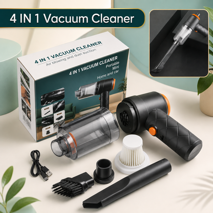 Vacuum Cleaner 4-In-1 Car Handheld Wireless Vacuum Cleaner